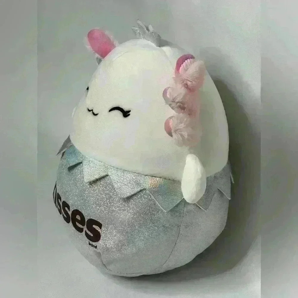 Squish mallows Candy Squad Plush/Nattie the Hershey Kisses Axolotl (535) - Picture 5 of 13